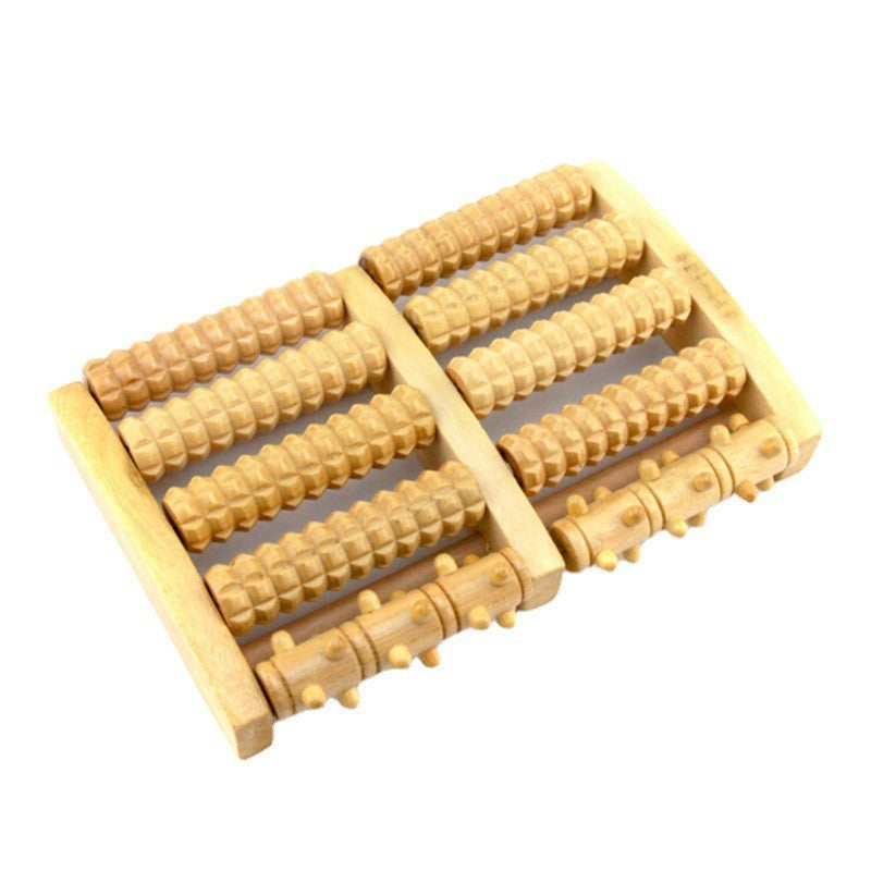Wooden Foot Massage Roller