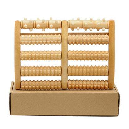 Wooden Foot Massage Roller